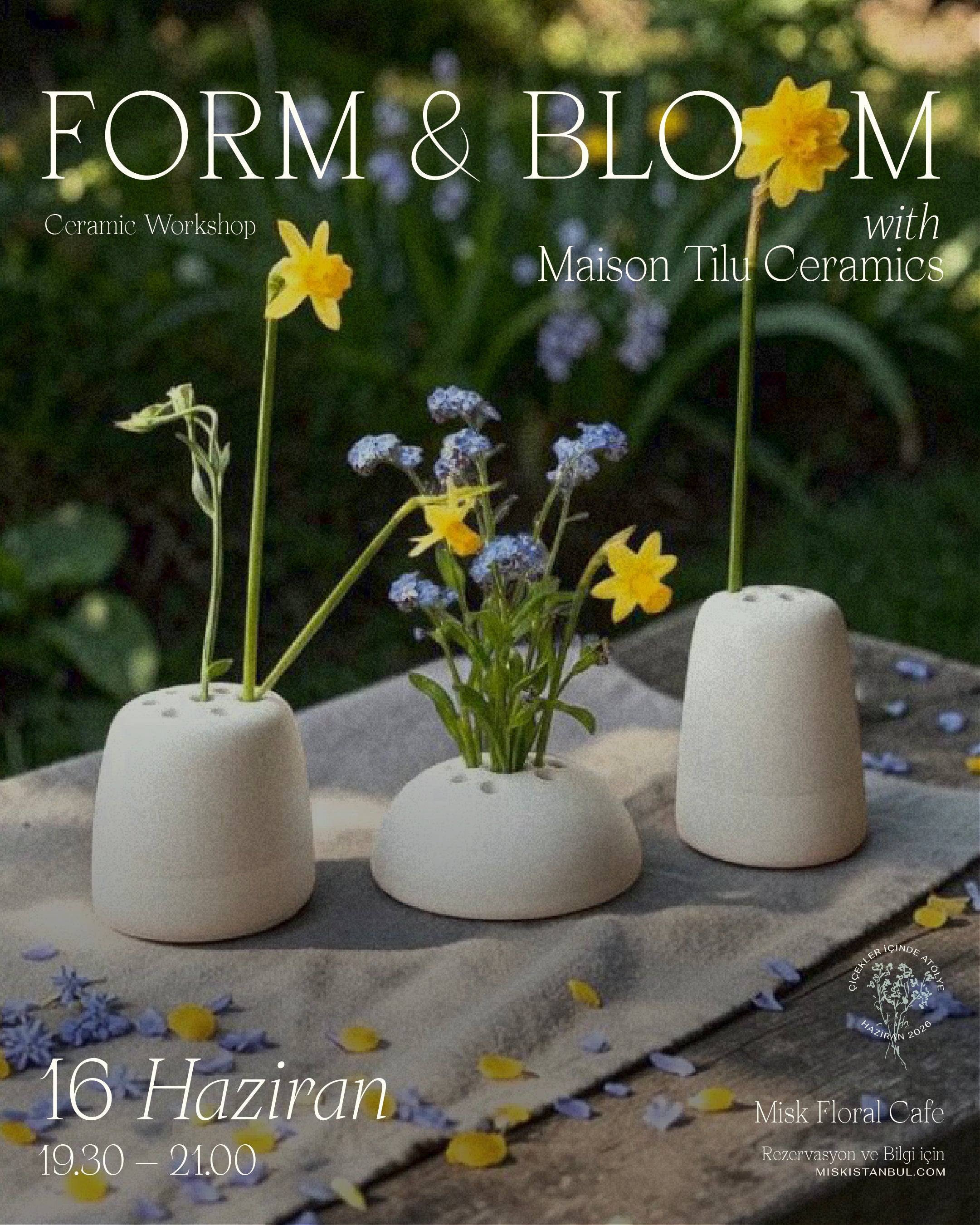 Form&Bloom Seramik Atölyesi