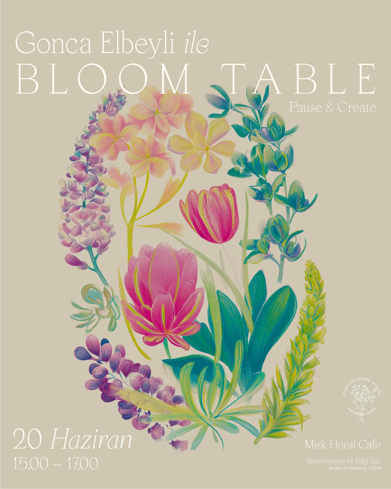 The Bloom Table- Pause&Create